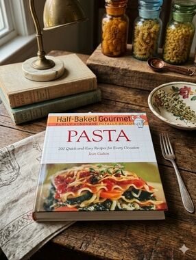 Vintage 2005 Half-Baked Gourmet: PASTA Cookbook - Jean Galton